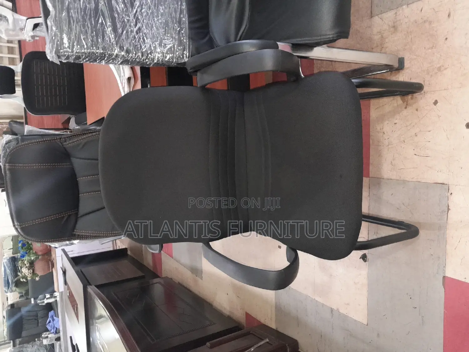 Shot Back Fabric Chair