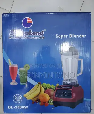 Simbaland Heavyduty Smoothie Blender, Durable Powerful Motor