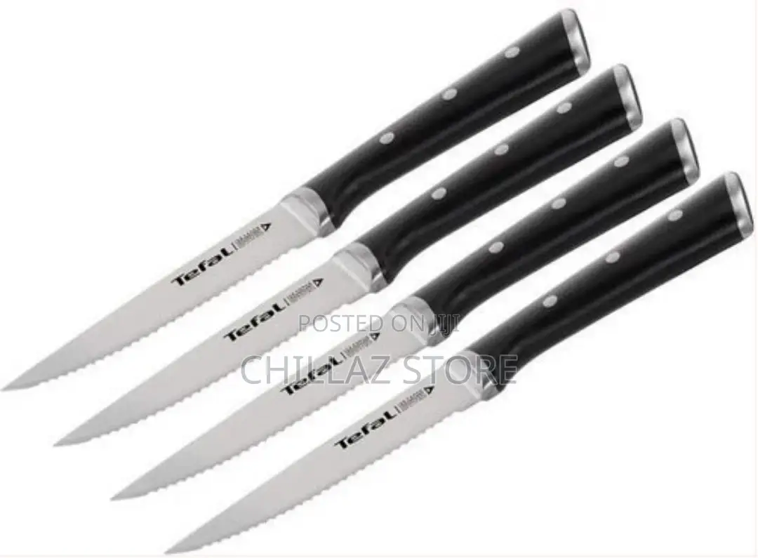 Tefal K232S414 Ice Force Stainless Steel Steak Knifes