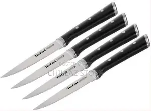 Tefal K232S414 Ice Force Stainless Steel Steak Knifes
