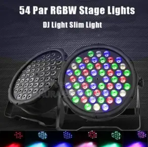 54 Led RGB Crystal Music Ball DMX Par Light