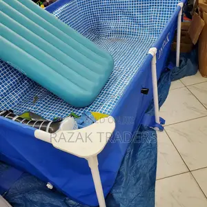 Intex Rectangular Double Bath Swimming Pool With Frame