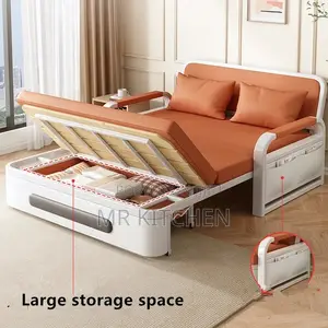 Foldable Living Room Sofa Beds (Double)