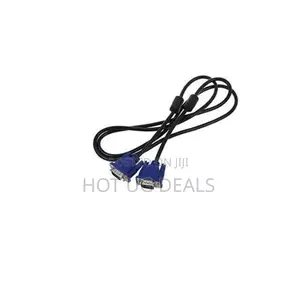1.5metres High Quality VGA to VGA Cable - Blue,Black