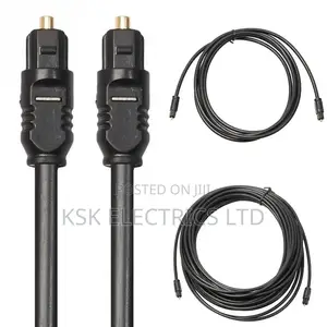 Toslink Gold-Plated Digital Optical Audio Cable 1m 1.5m 2m 3