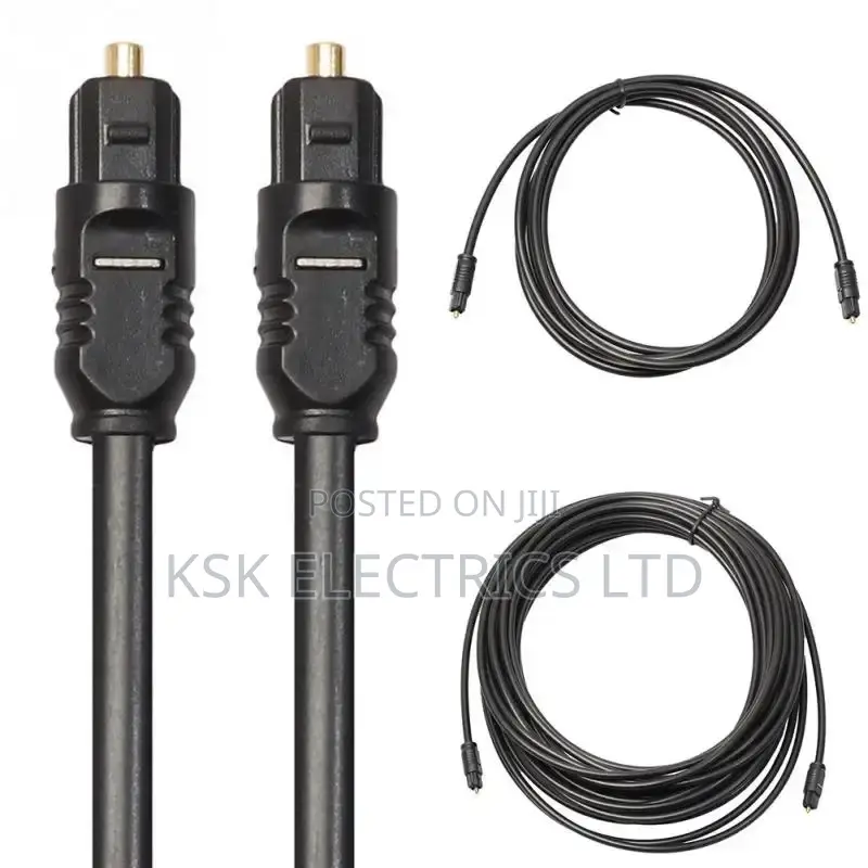 Toslink Gold-Plated Digital Optical Audio Cable 1m 1.5m 2m 3