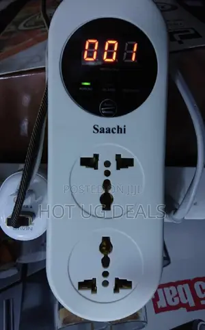 Saachi Protector With Display of Input and Output Voltage