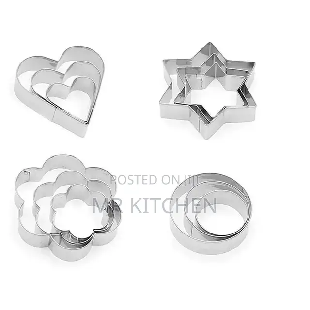 Metalic Cookie Cutters
