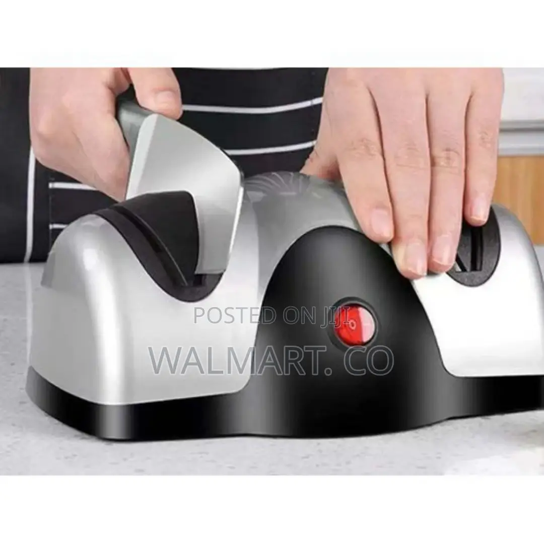 Electric Knife Sharpener – Silver