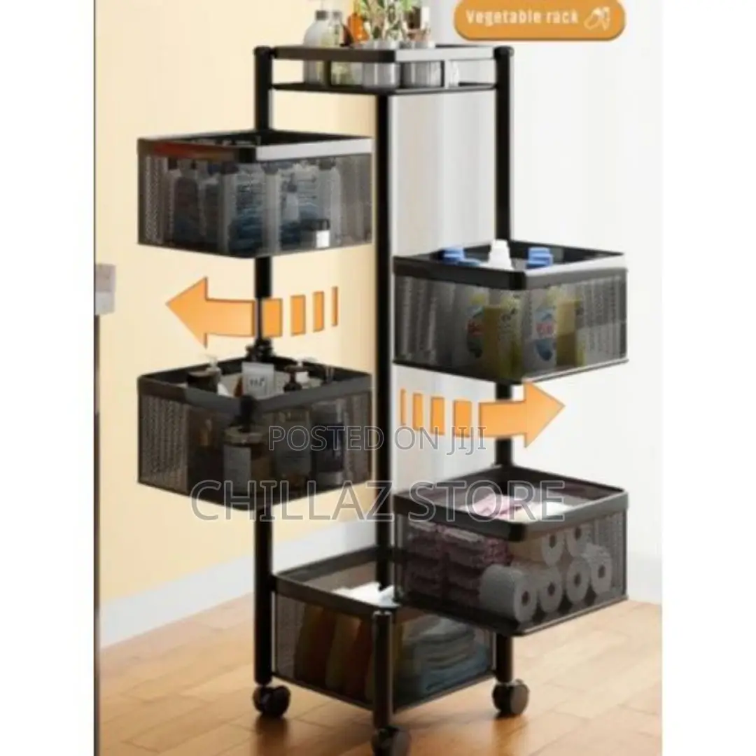 5 Tier Kitchen, Bedroom, Bathroom Storage Rack
