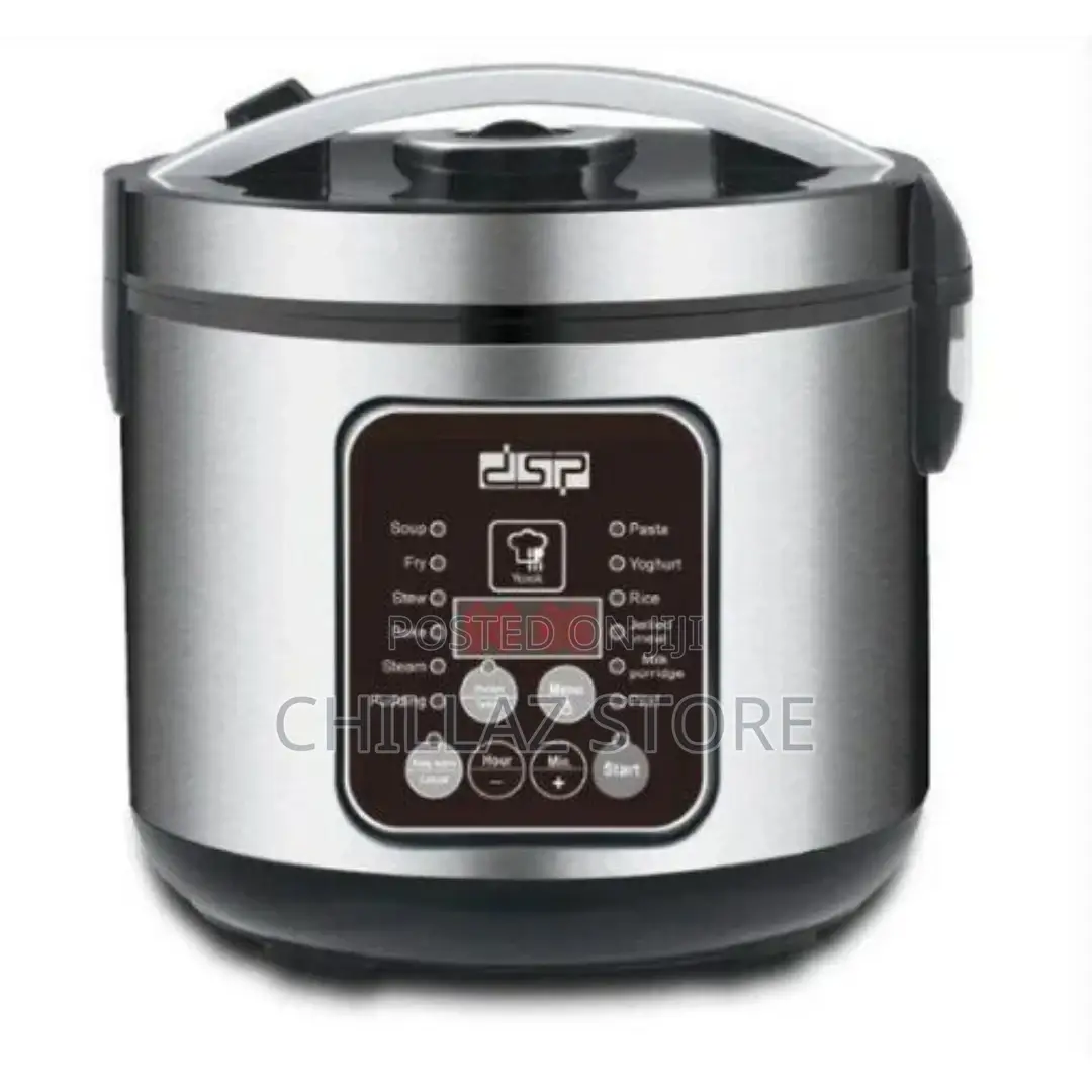 DSP 5litre Multi-Functional Rice Cooker Steamer Pan,