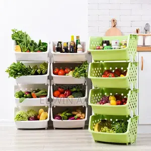 Plastic Vegetable /Fruit Organizer Basket