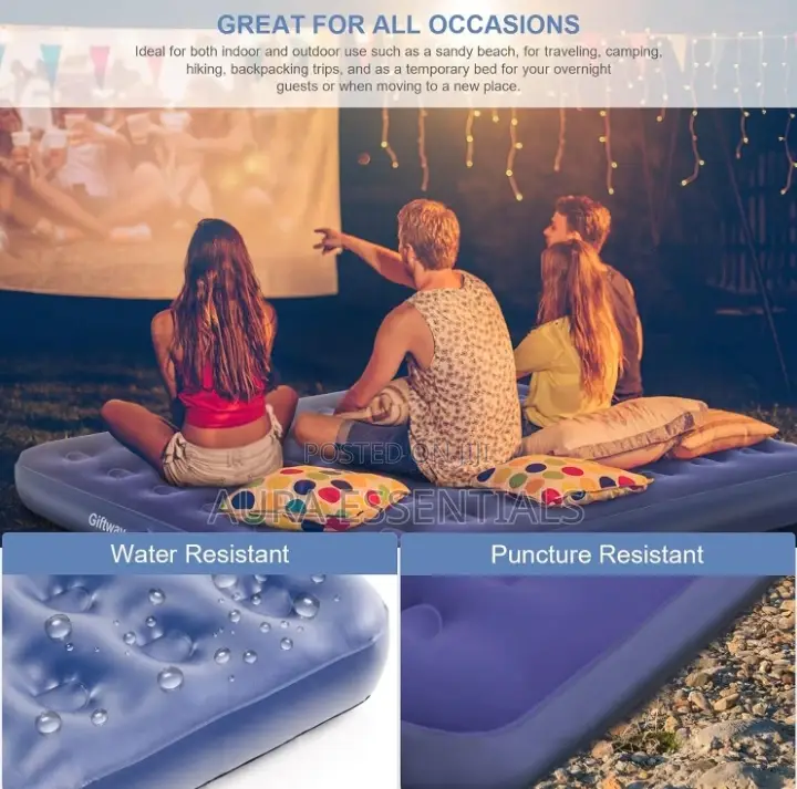 Queen Camping Air Mattress 5 by 6