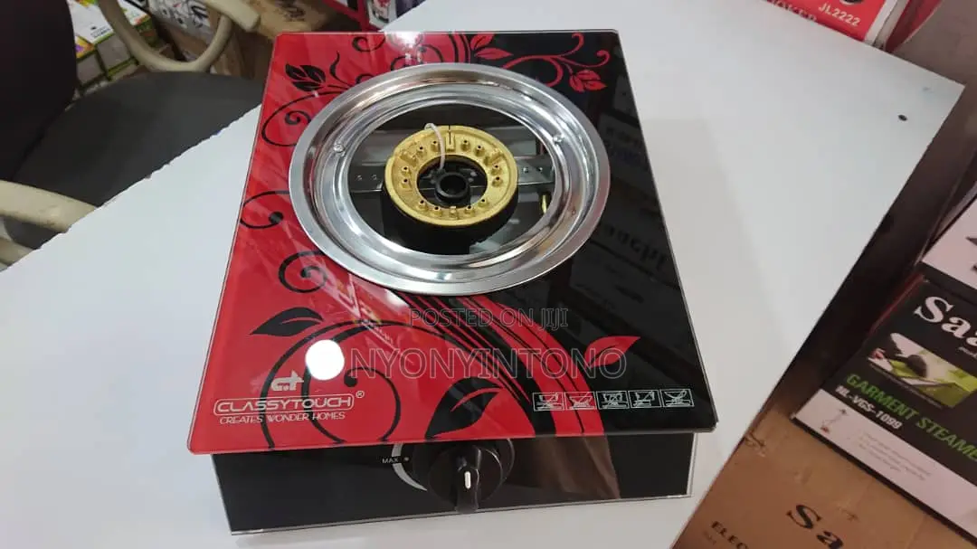 Classy Touch Single Glass Automatic Gas Burner