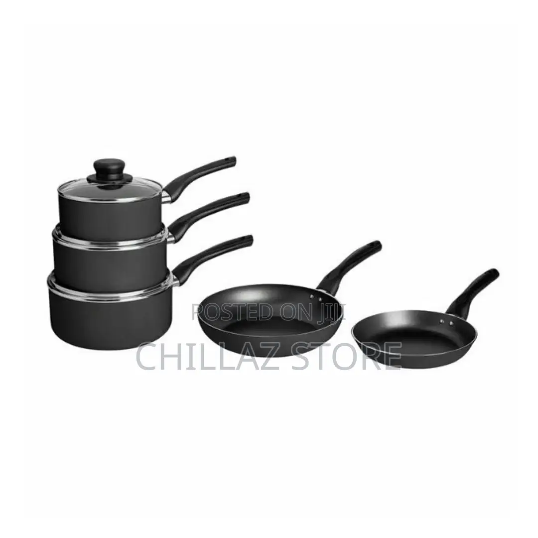 9 Piece Non-Stick Saucepan Cookware Pots