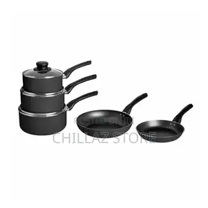 9 Piece Non-Stick Saucepan Cookware Pots