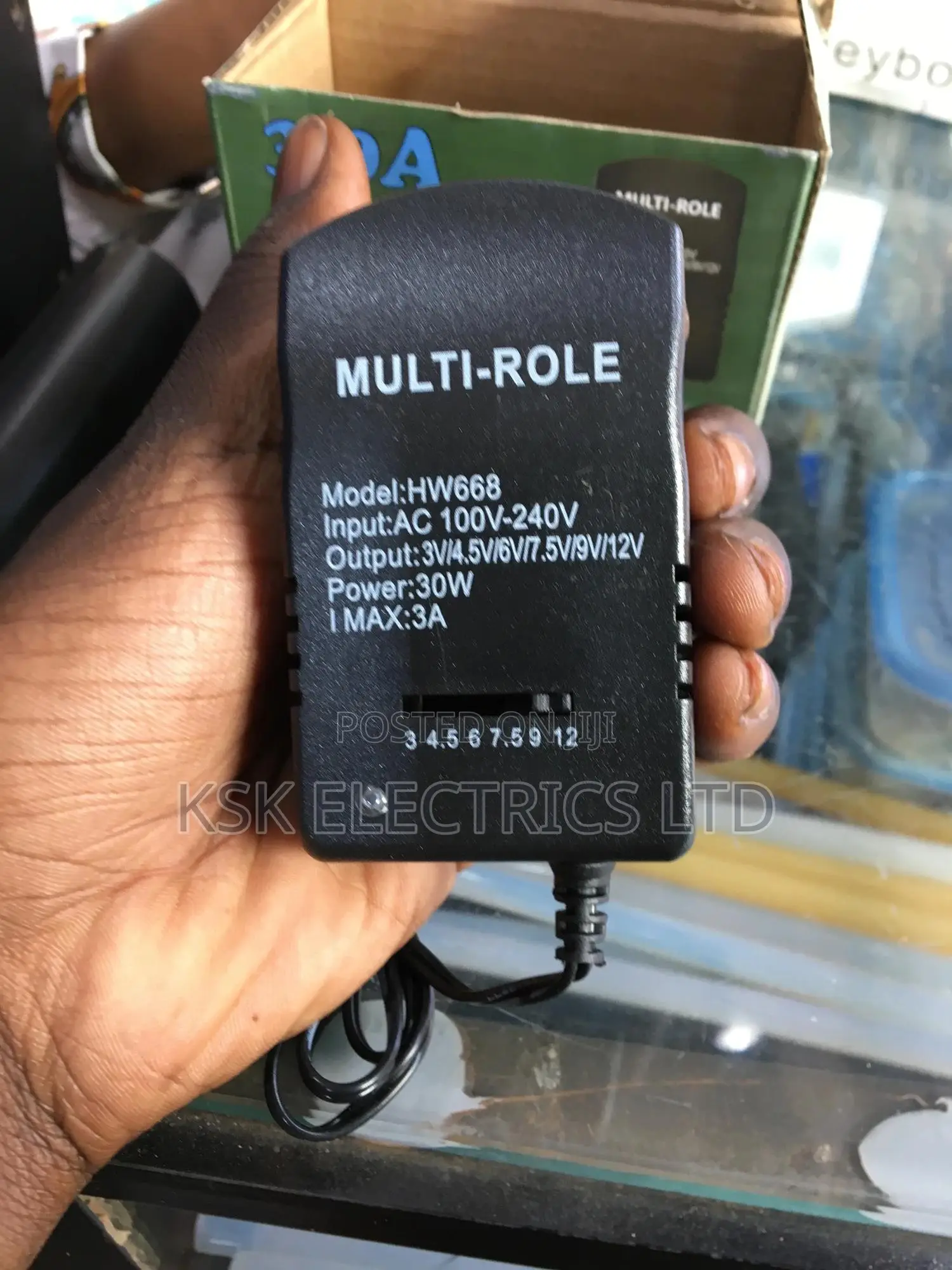 Adjustable Power Supply Multi Voltages Adapter