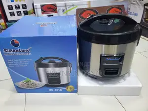 Simbaland 1.8 Rice Cooker With 2 Yrs Warranty.