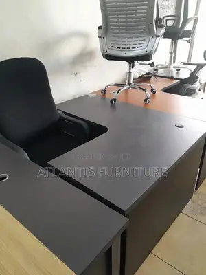 Grey L Shape Desk