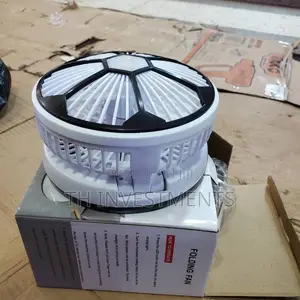 USB Portable Rechargeable Mini Fan With Light.