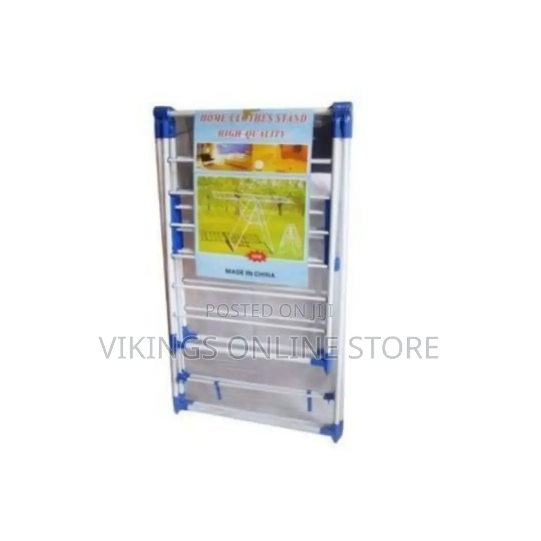 Clothes Drying Rack - White Blue,White Pink