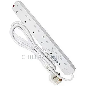 Power King 6 Ways Power King Extension Cable- 3 Meter