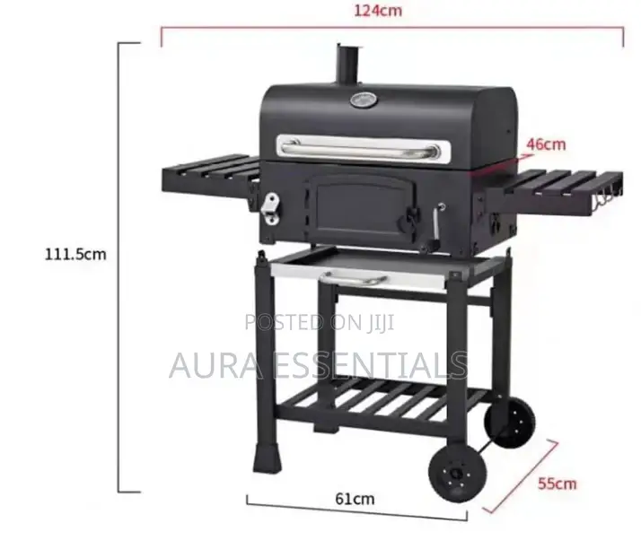 Outdoor Grill With Wheels