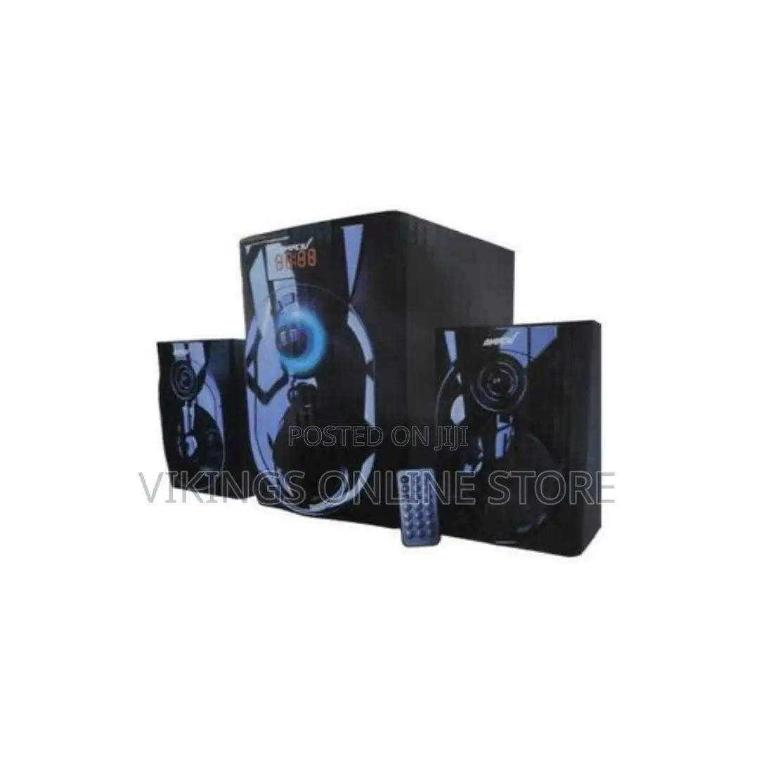 Ampex Multimedia Subwoofer Bluetooth Speaker- Black