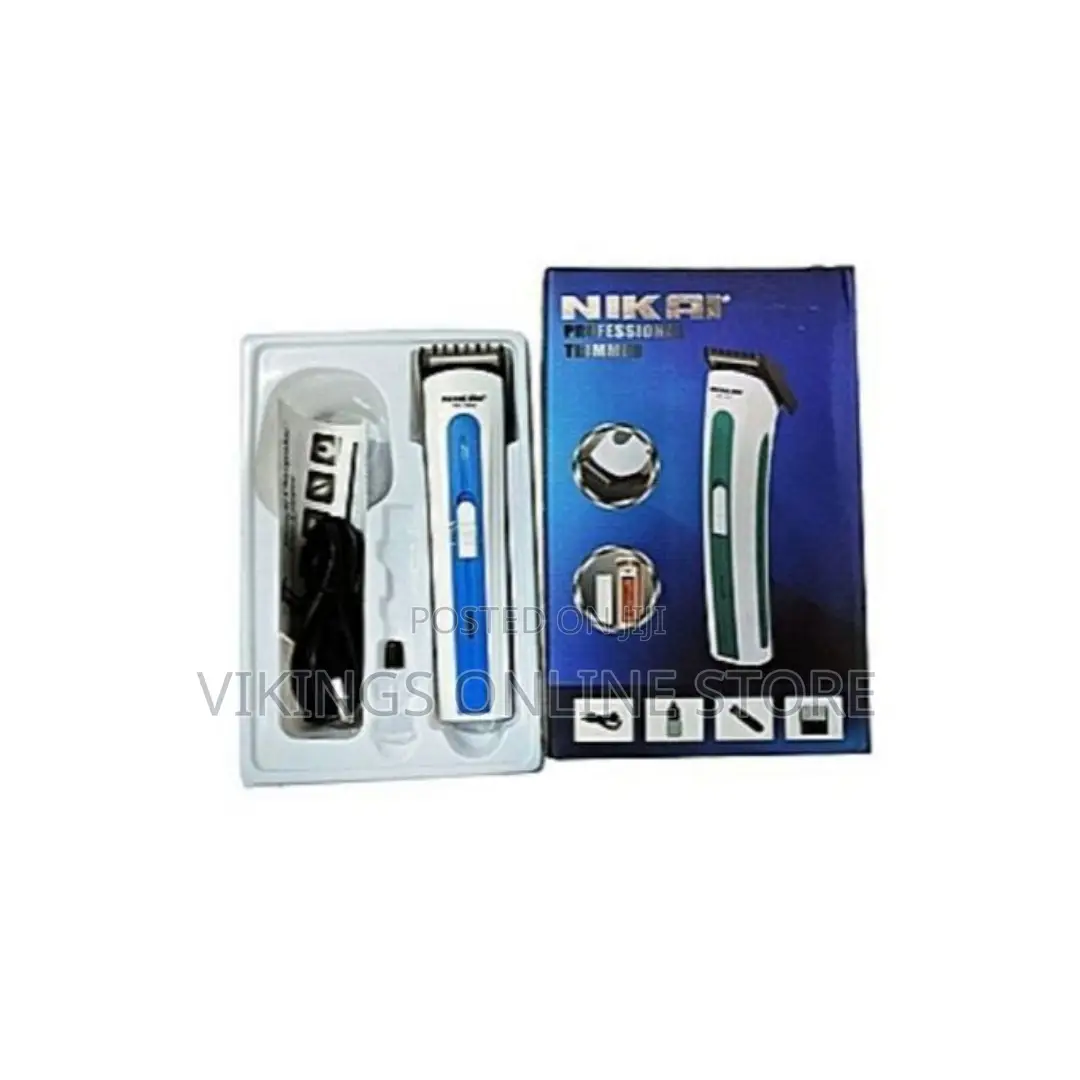 Nikai Rechargeable Electric Shaver - Blue, White