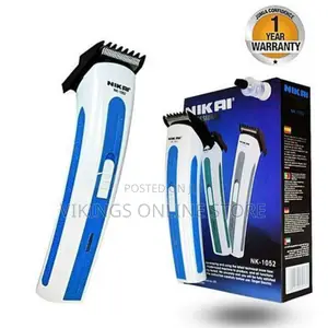 Nikai Rechargeable Electric Shaver - Blue, White