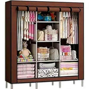 Portable Wardrobe - Maroon or Purple