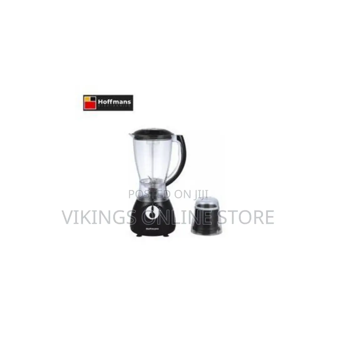 Hoffmans Original Blender 4 Speed Melamine Jar 1.5L - Black