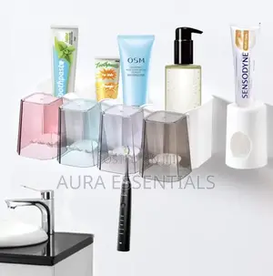Upgraded Toothbrush Holder, Automatic Toothpaste Dispenser