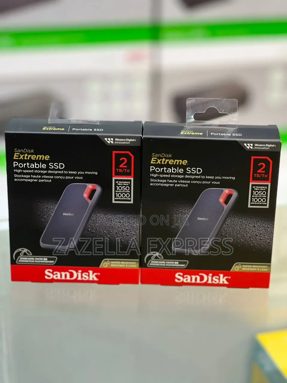 Sandisk 2tb Extreme Portable SSD Upto 1050mb/S
