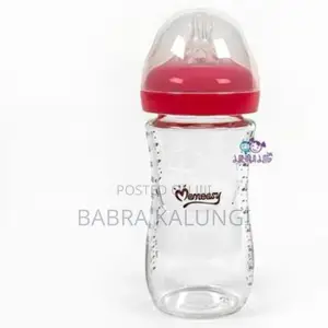 Momeasy Glass Bottle 240ml _ Red