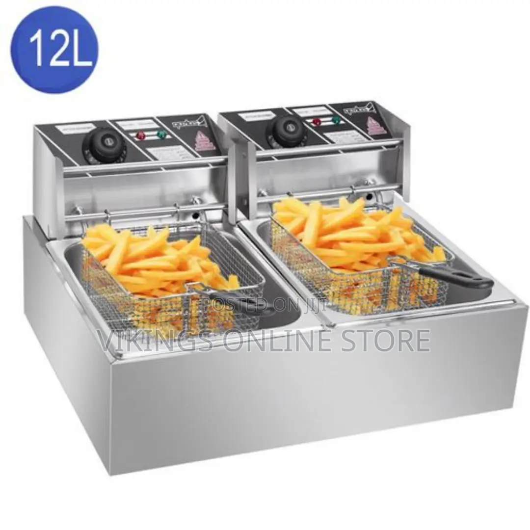 12L Deep Fryer - Silver