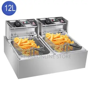 12L Deep Fryer - Silver