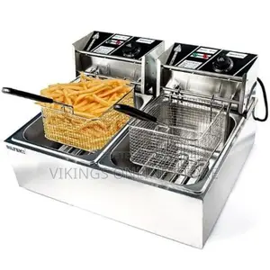 12L Deep Fryer - Silver