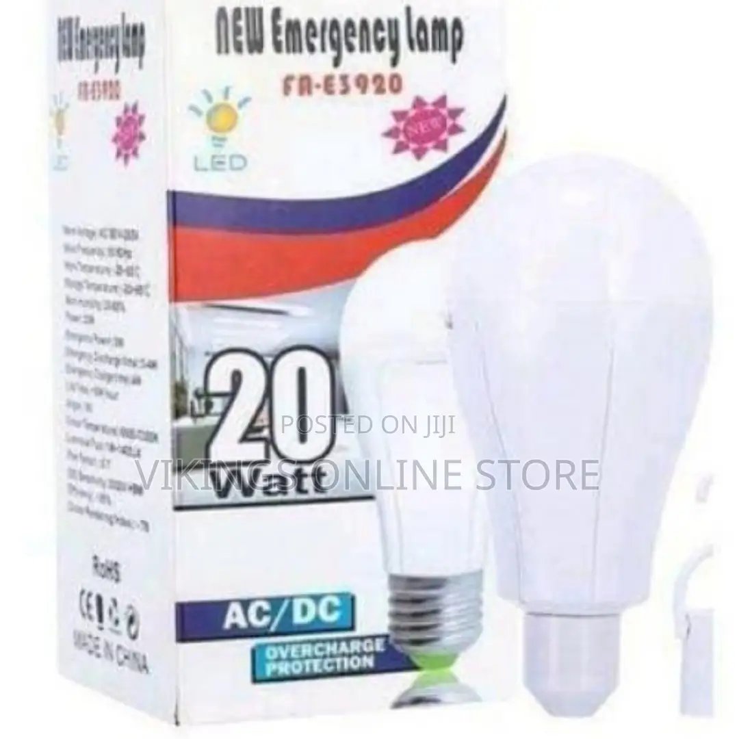 Smart Rechargeable Bulb Stay Lighting, 20W