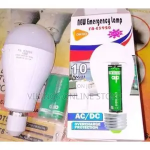 Rechargeable Emergency Bulb 20 Watts -White
