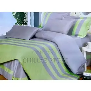 4PCS Duvet Cover Set – Green (No Inner Quilt