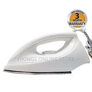 Saachi Stainless Steel Flat Iron - White