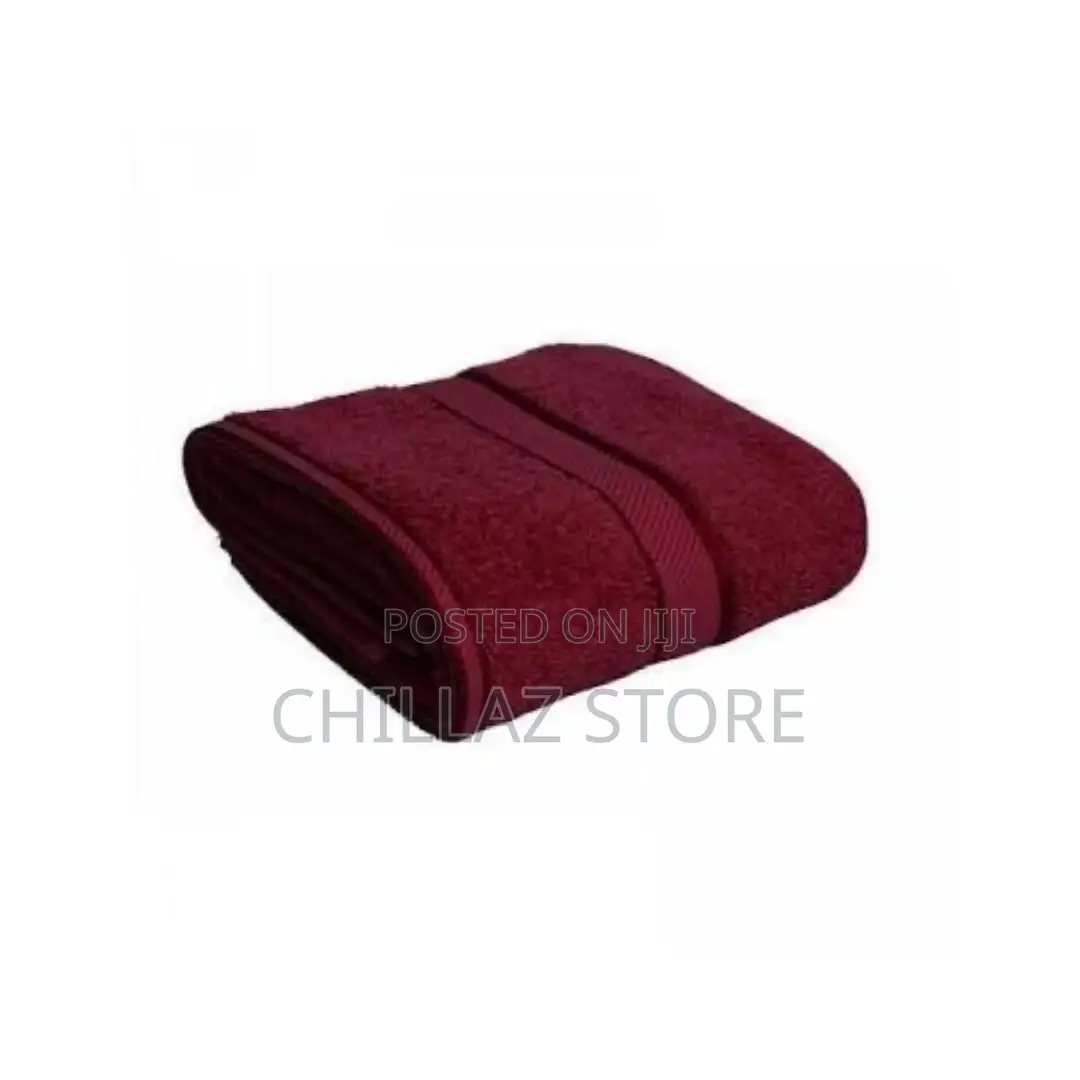 Burgundy Bath Towel –