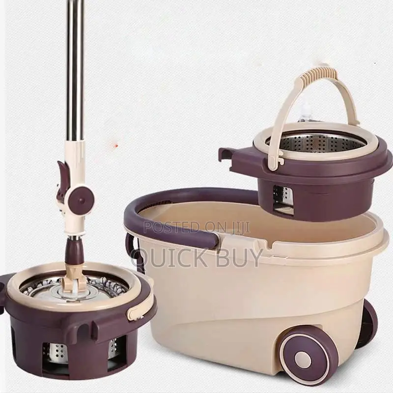 360° Rotating Spin Cleaning Mop With Bucket