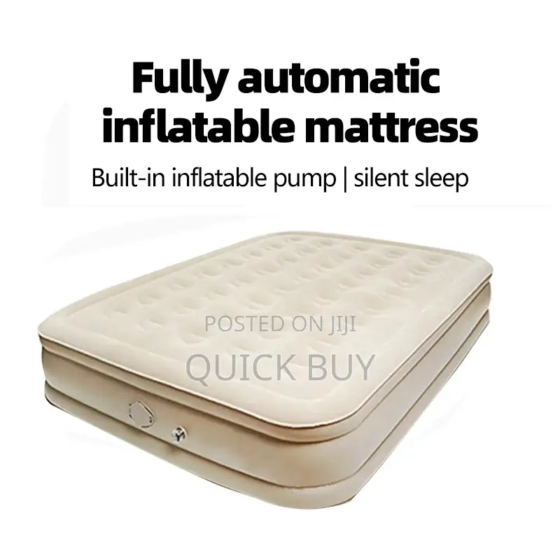 Double Self Inflating Mattress With Internal Pump
