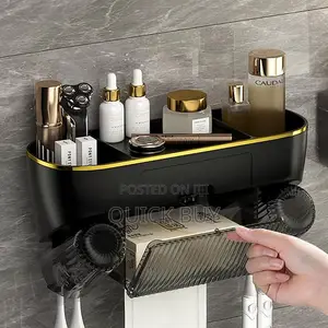 New Toothbrush Holder and Toothpaste Holder