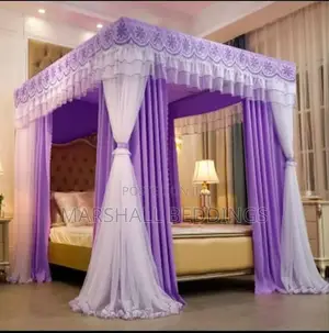 6x6 Purple Mosquito Net