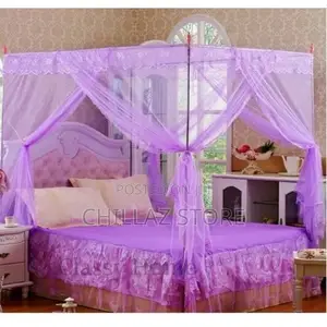 Mosquito Net Without Stands – Purple Design May