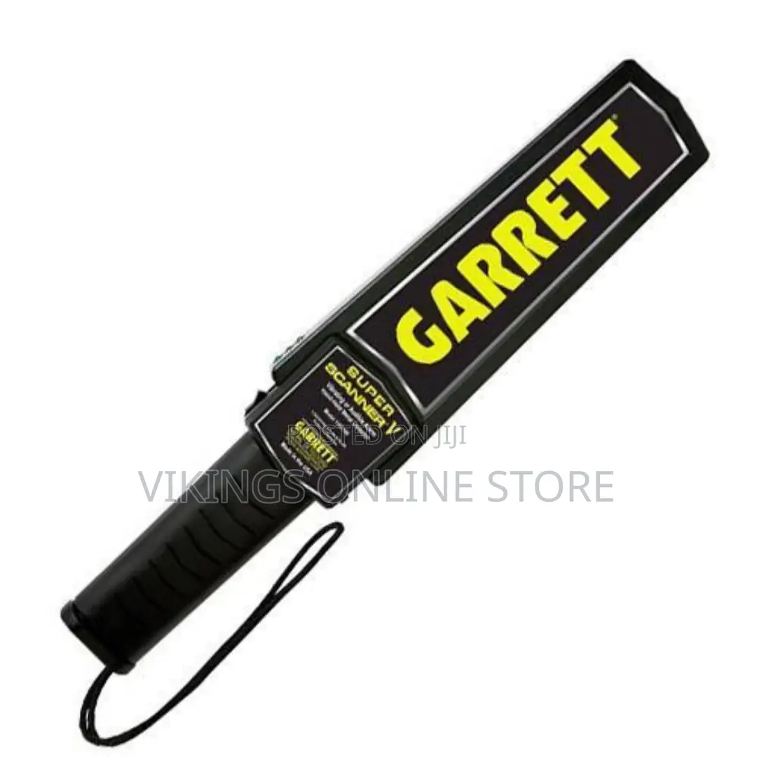 Hand Held Metal Detector - Black