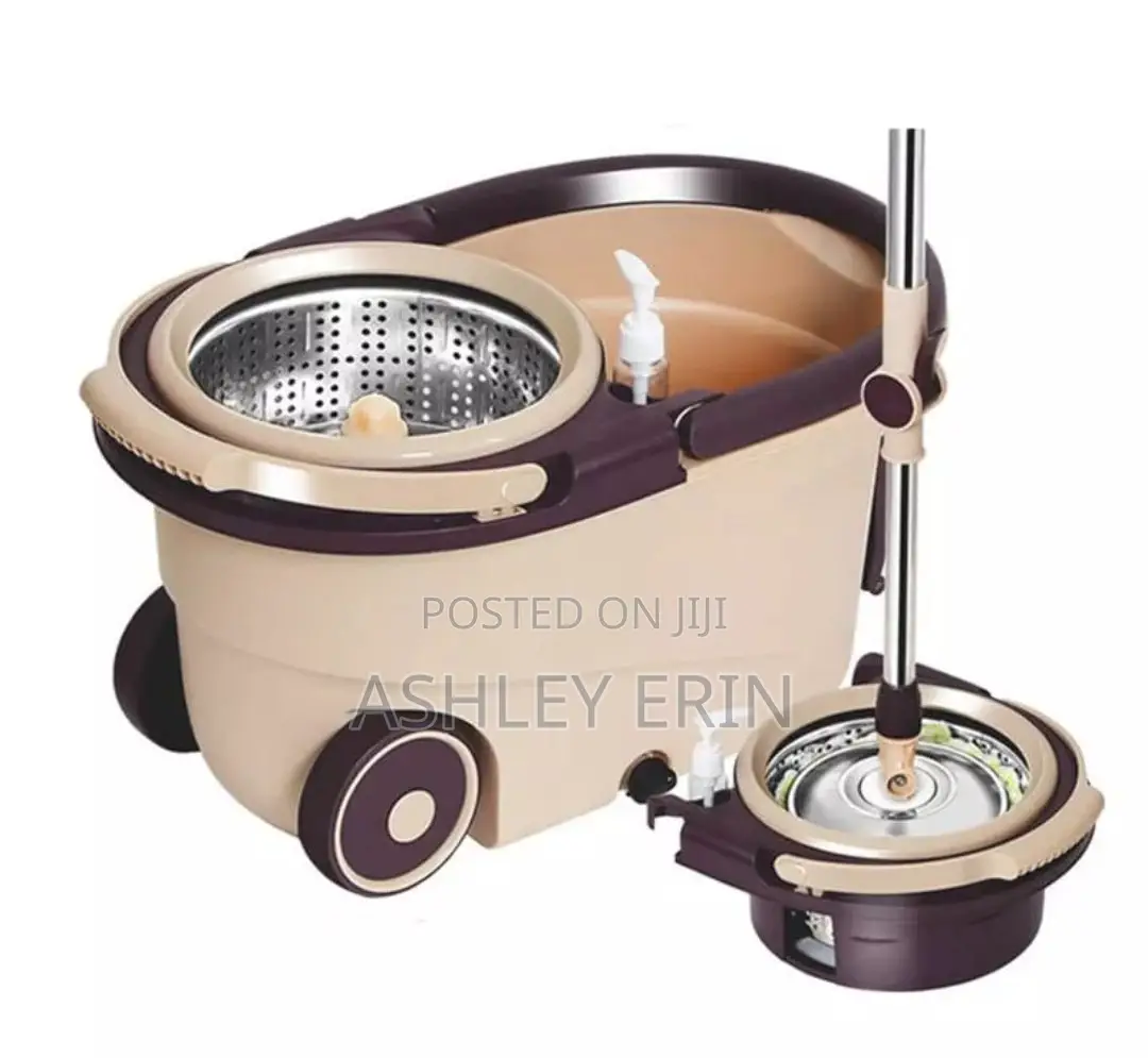 Spin Mop Bucket Set/ Wheels Spin Head Mopper